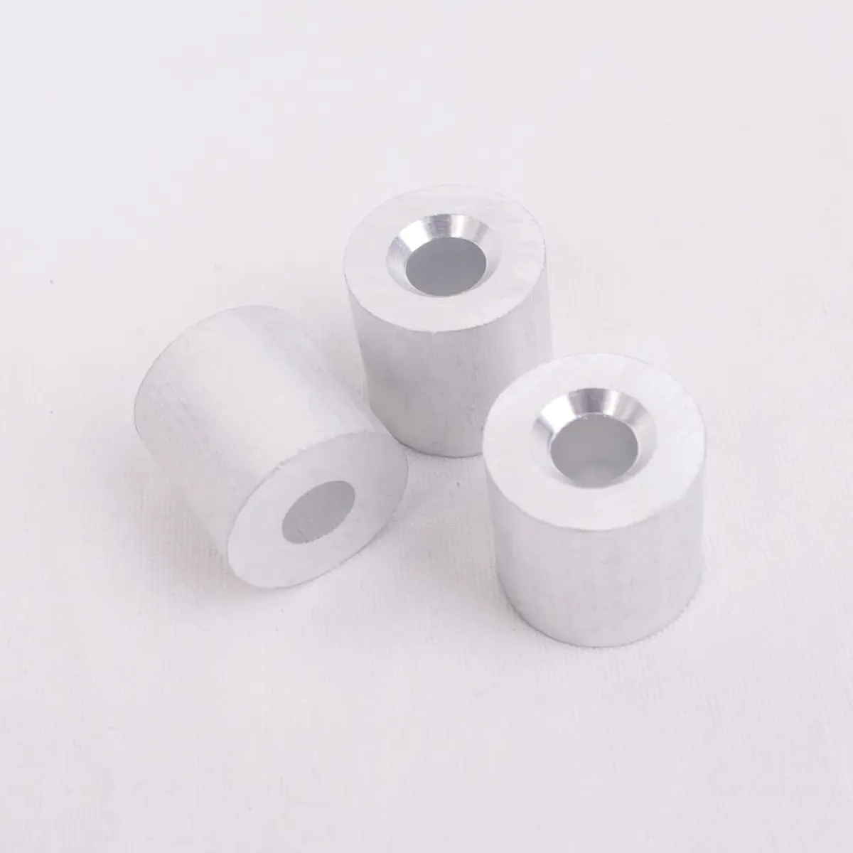 HIGOOD Wire Rope Stop Sleeve 1/4" Aluminum Alloy PK 25 | Strong, Economical Cable Fixing - view 3