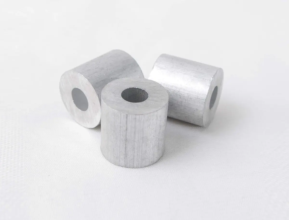HIGOOD Wire Rope Stop Sleeve 3/16" Aluminum Alloy PK 50 | Strong Cable Fixing Solution - view 5