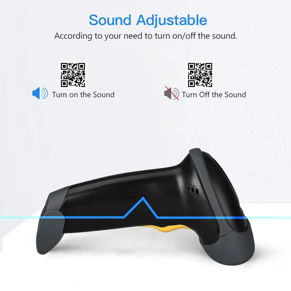 Eyoyo EY-H2 Handheld USB Wired 2D Barcode Scanner 16cm (6.29in) | POS Mobile Payment Reader - view 6