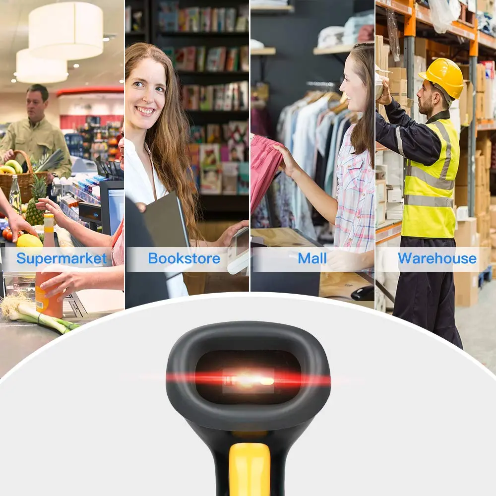Eyoyo EY-H2 Handheld USB Wired 2D Barcode Scanner 16cm (6.29in) | POS Mobile Payment Reader - view 9