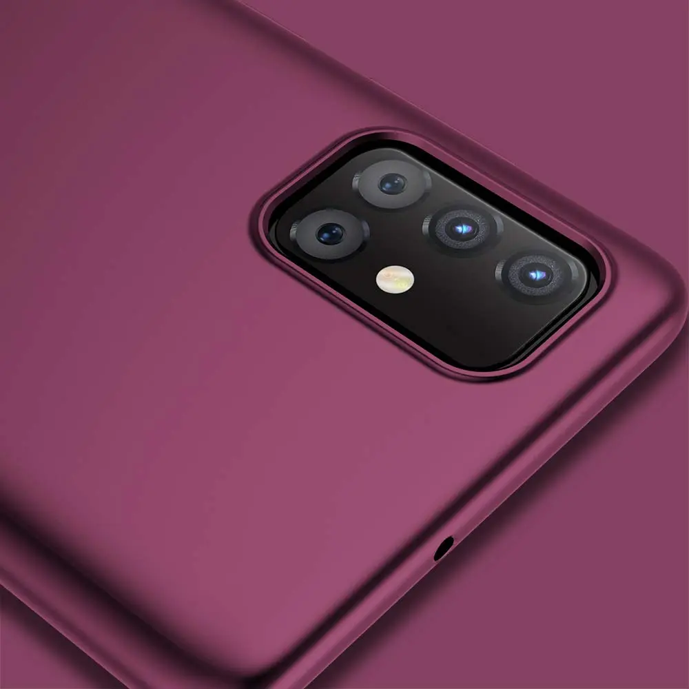 X-level Galaxy A51 Case Slim Fit Red | Ultra Thin TPU Cover with Perfect Fit - view 5