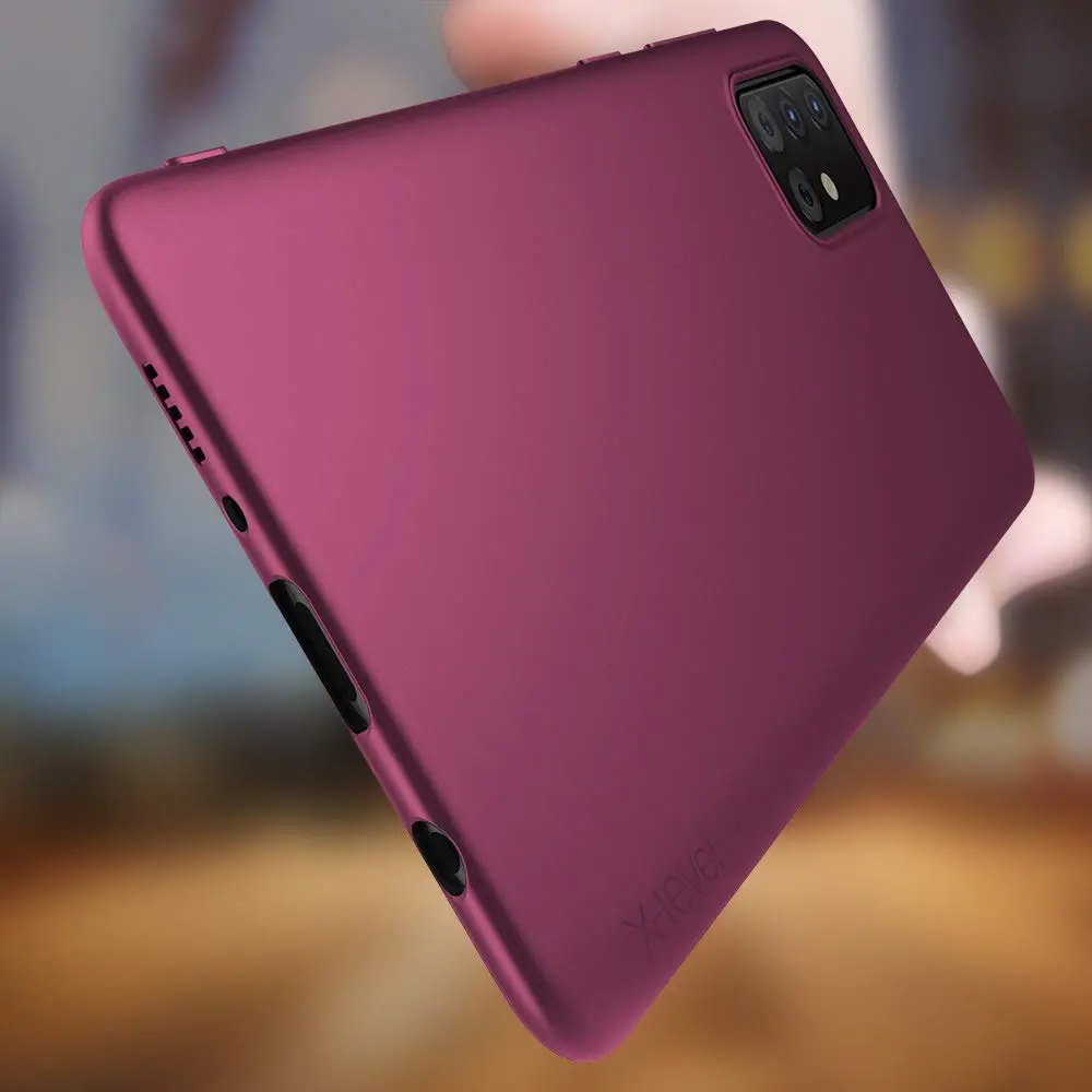X-level Galaxy A51 Case Slim Fit Red | Ultra Thin TPU Cover with Perfect Fit - view 3