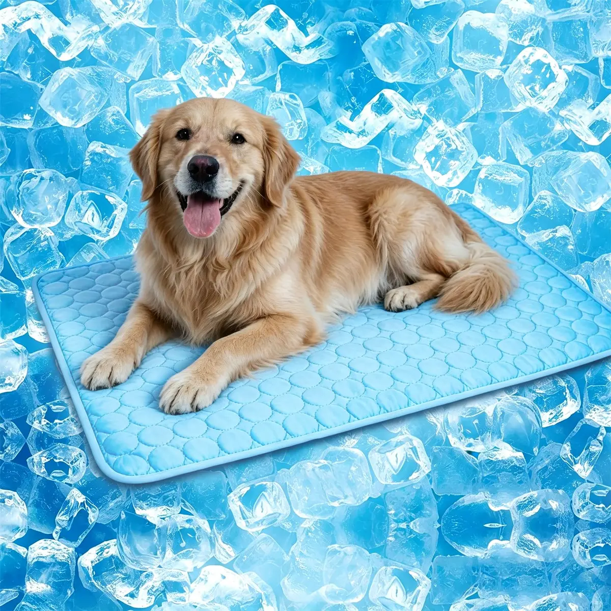 dgdgbaby Portable Dog Cooling Mat 40 in | Instant Summer Relief for Large Pets - main product image