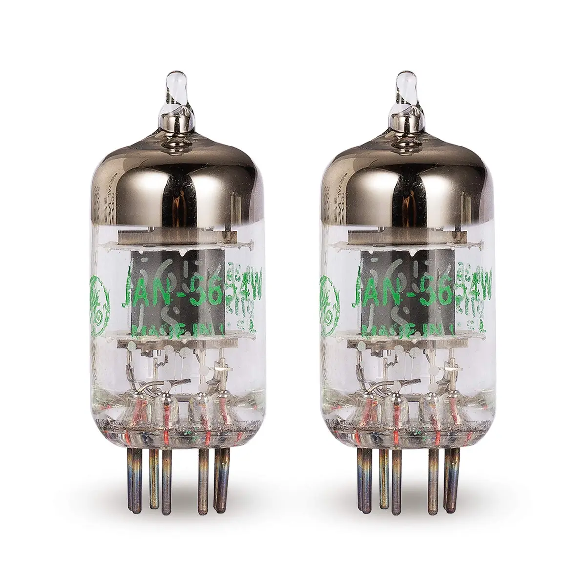 Douk Audio Matched Pair GE JAN 5654W Vacuum Tubes Upgrade for 6AK5 6J1 6Ж1 EF95 6J1P (2-Pack) - main product image