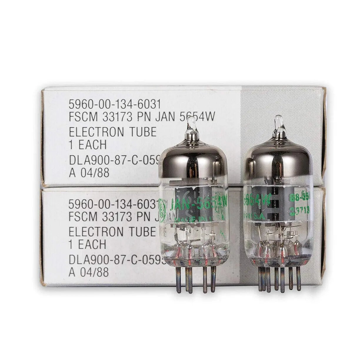 Douk Audio Matched Pair GE JAN 5654W Vacuum Tubes Upgrade for 6AK5 6J1 6Ж1 EF95 6J1P (2-Pack) - view 4