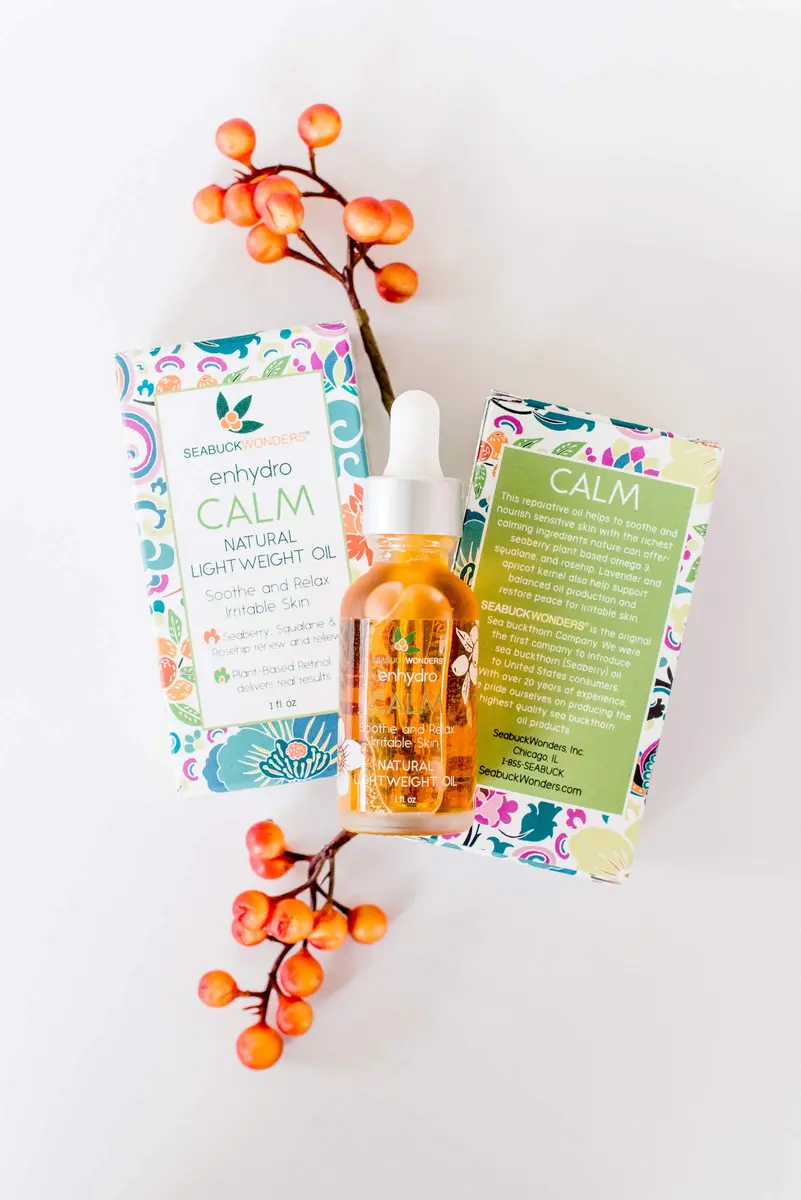 SeabuckWonders Omega 7 Sea Buckthorn Enhydro Calm Oil Serum, 1 Fl Oz | Nourishing & Soothing for Sensitive Skin - view 4