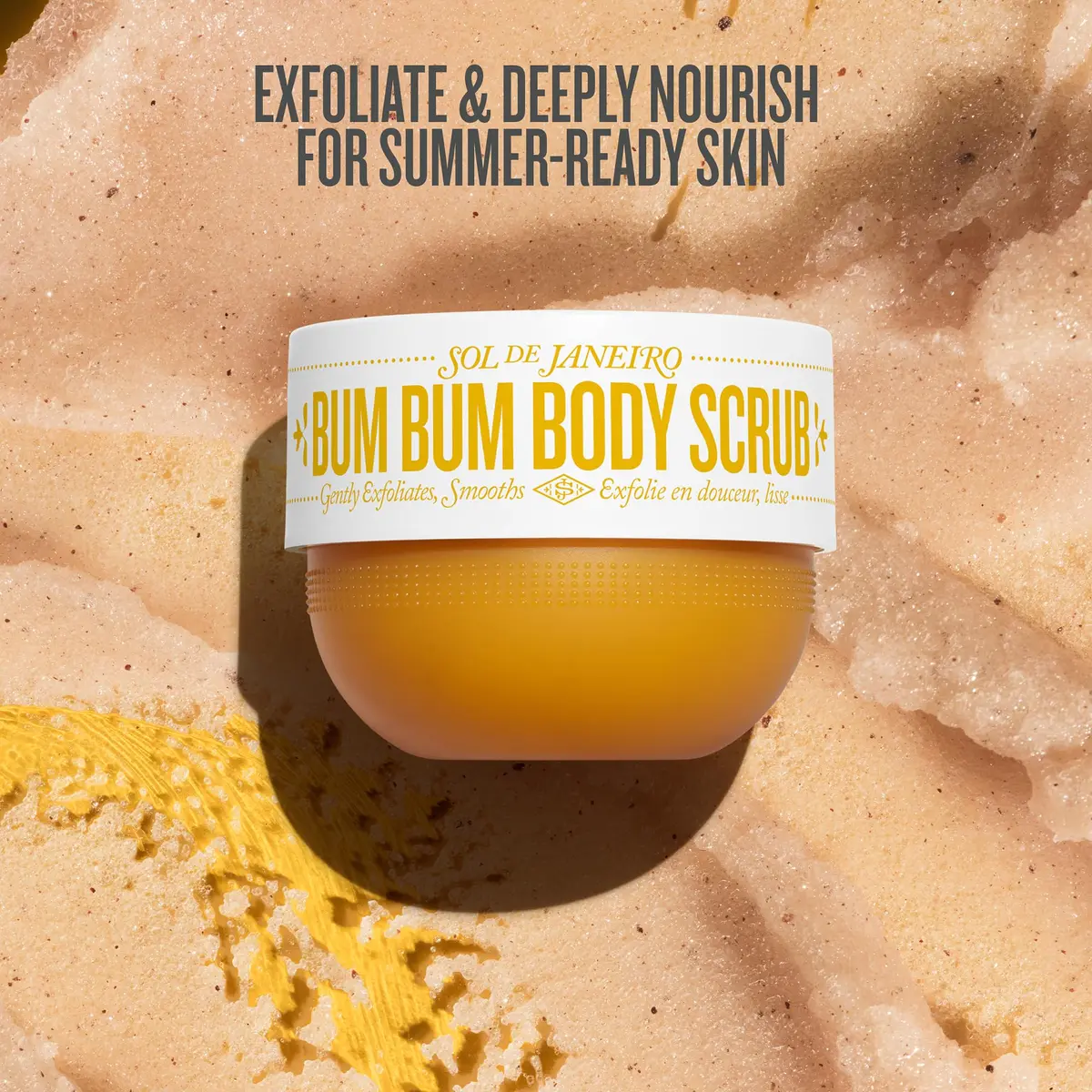 Sol de Janeiro Bum Bum Body Scrub 7.8 oz. | Nourishing, Microbead-Free Exfoliant for Soft Skin - view 2