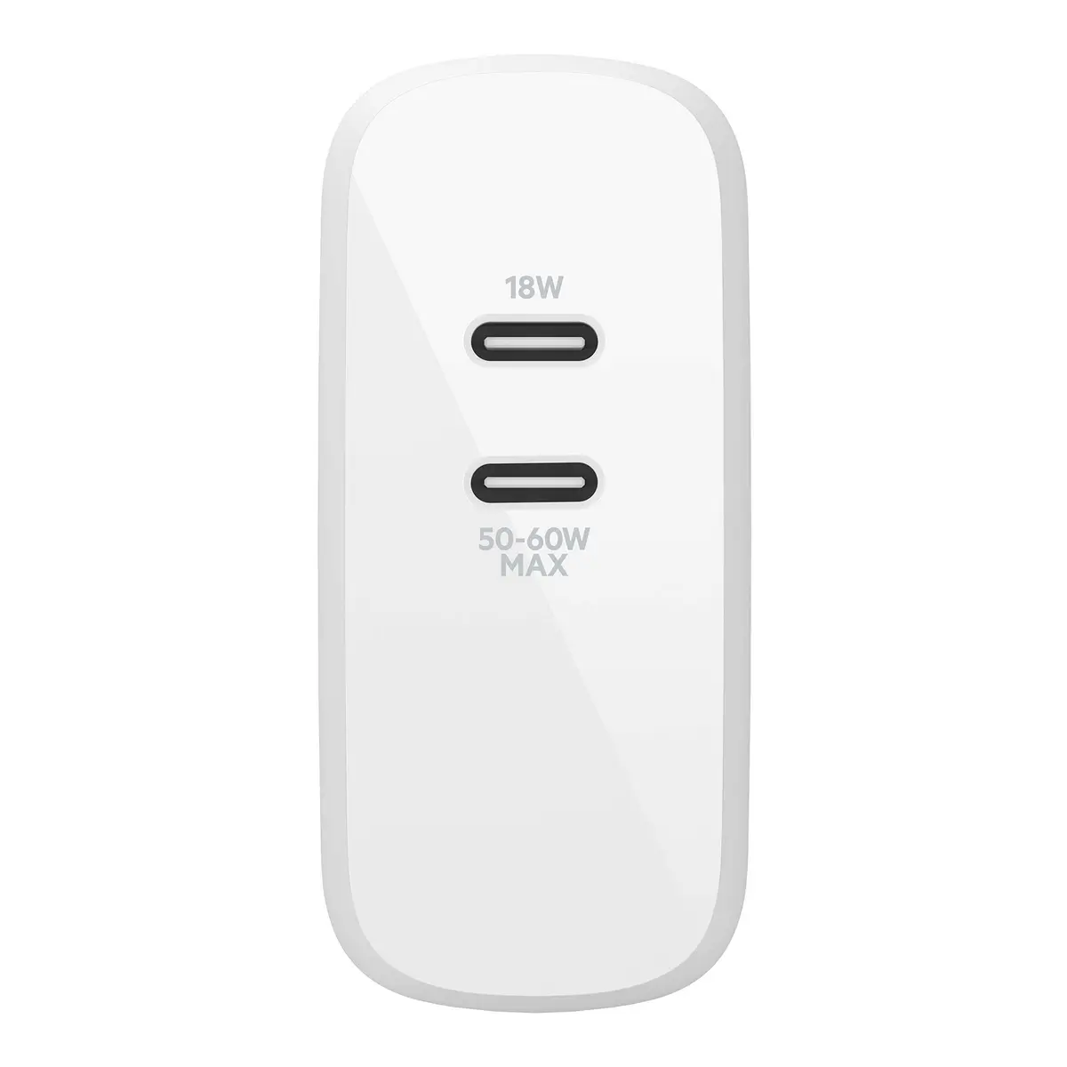 Belkin 68W Dual GaN USB C Charger Block | Fast Charging for Travel - view 6
