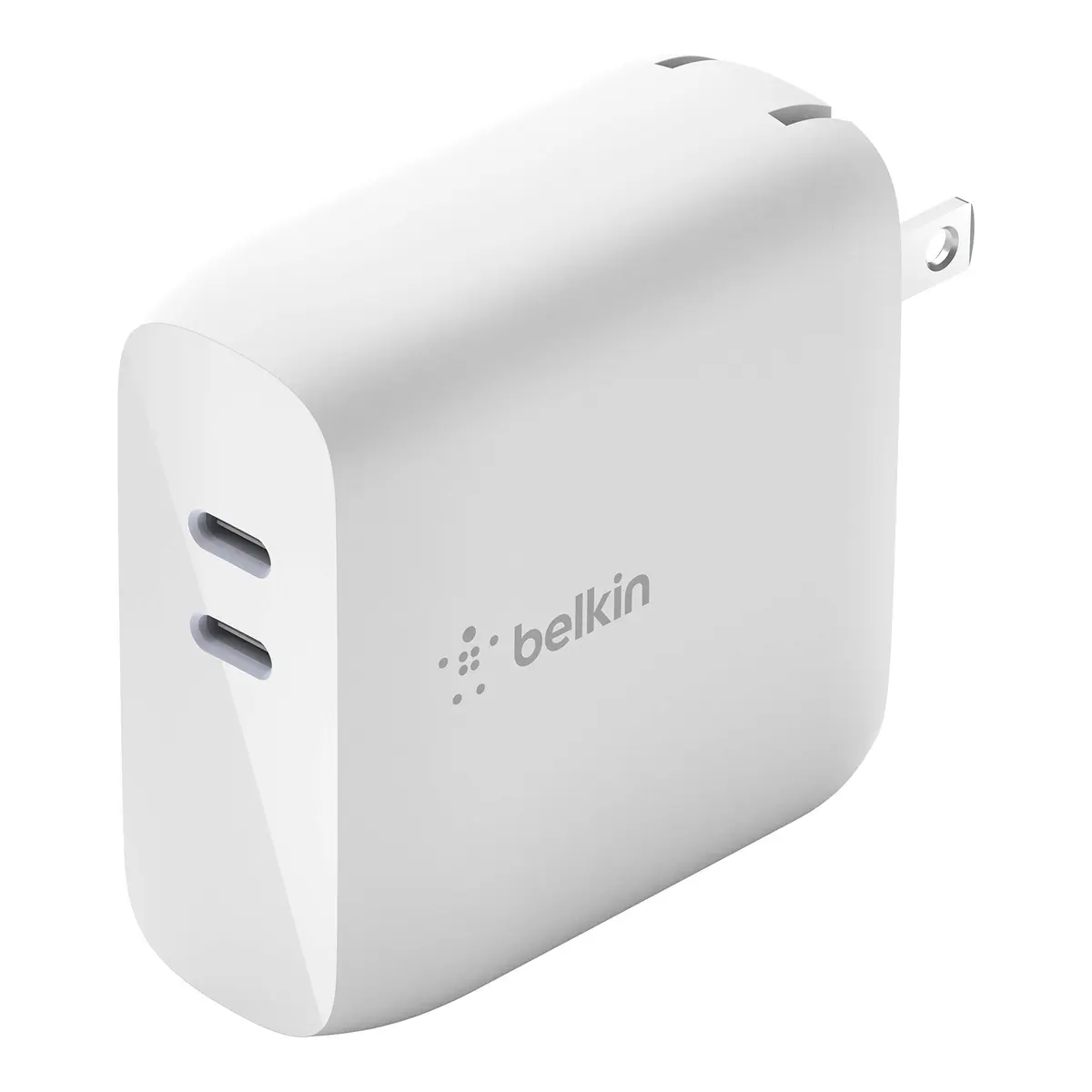 Belkin 68W Dual GaN USB C Charger Block | Fast Charging for Travel - view 8
