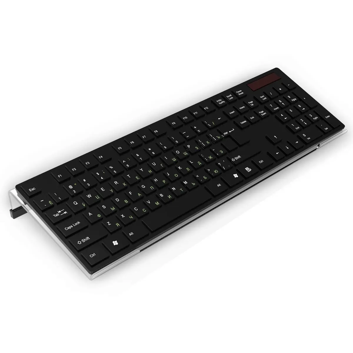 KOTEMON Acrylic Tilted Computer Keyboard Stand for Ergonomic Typing, 17"x5.5"x1.5" | Clear - view 4