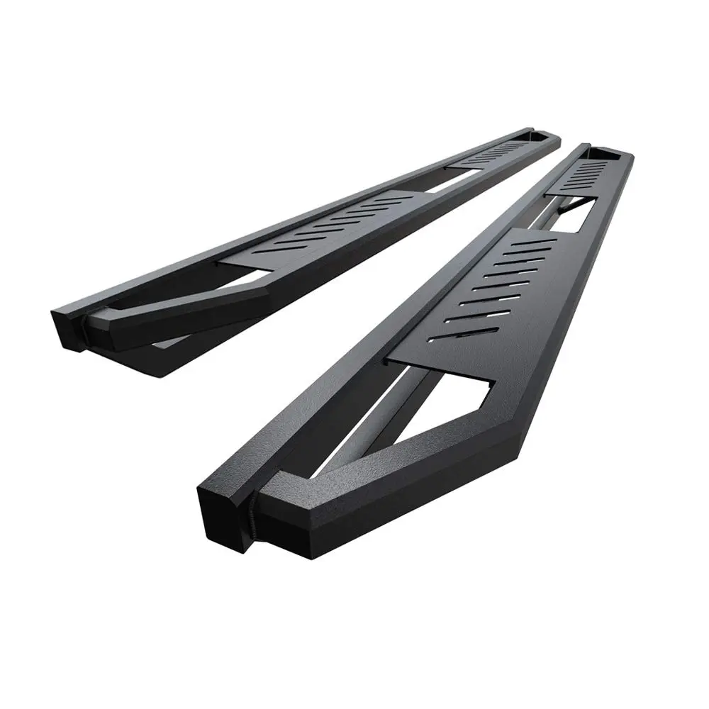 HD Ridez iArmor Running Boards for Jeep Grand Cherokee & Commander 2005-2010 | Aluminum Low Profile Side Step Bars - main product image