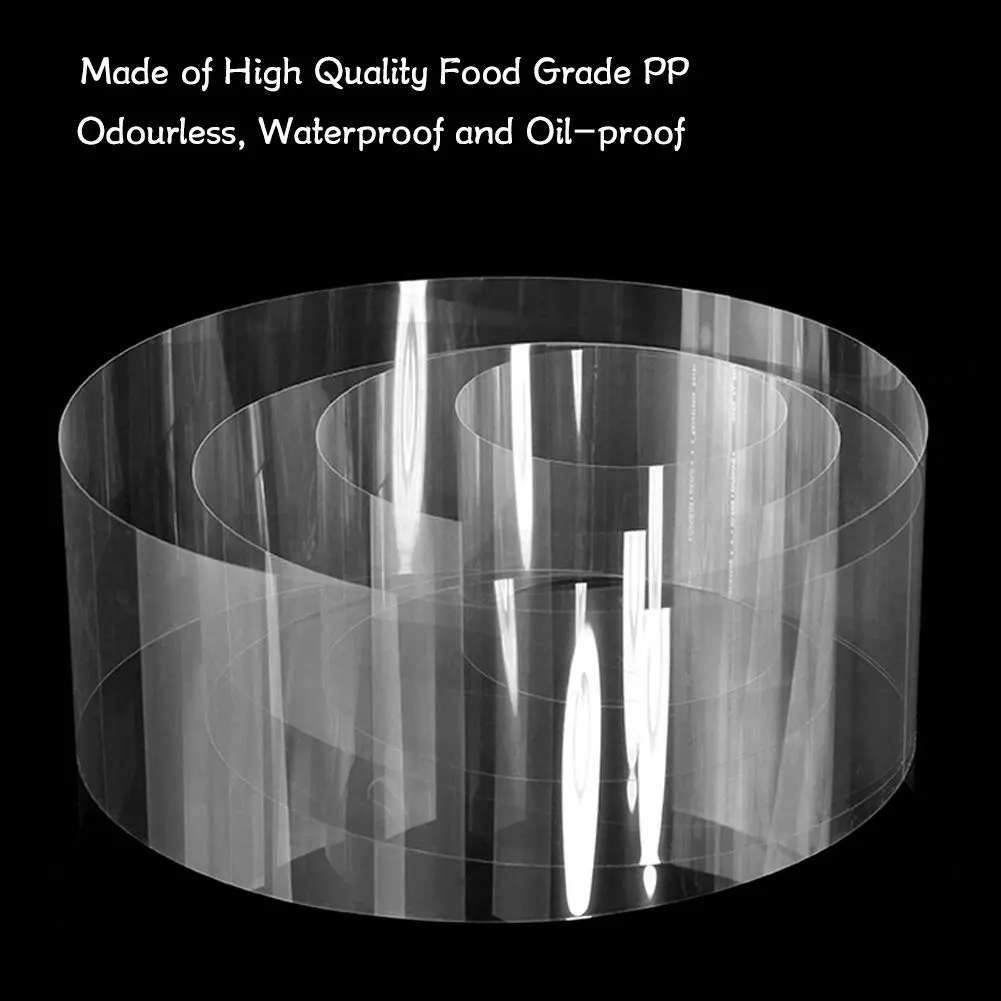 YQL Cake Collar 6x394 Inch | Transparent Acetate Sheets for DIY Baking - view 4