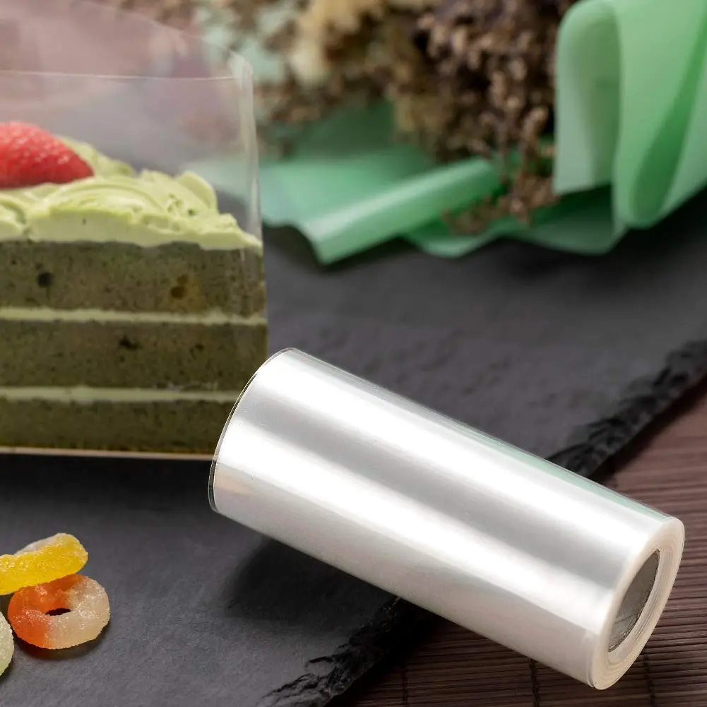 YQL Cake Collar 4x394 Inch | Transparent Acetate Sheet for Baking DIY - view 5