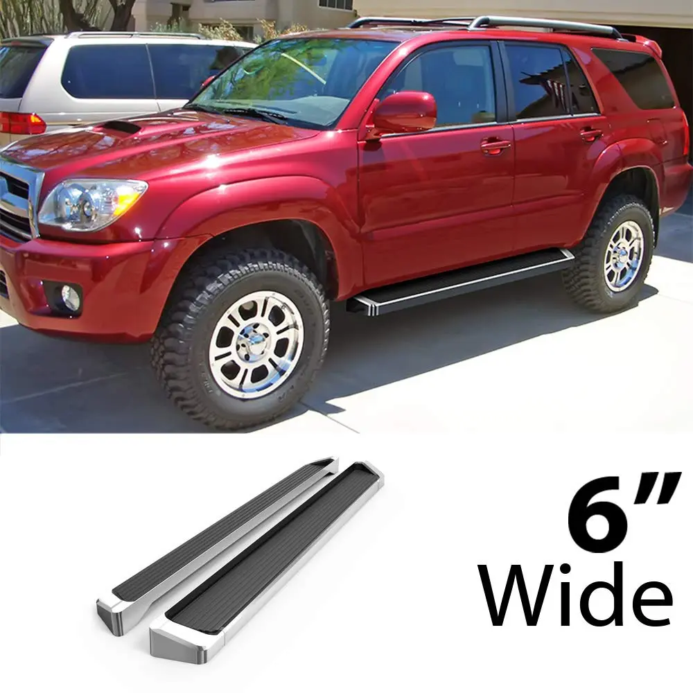 HD Ridez iRunning Boards for Toyota 4Runner 2003-2009 | OE Style, 67" Aluminum Side Steps - view 2