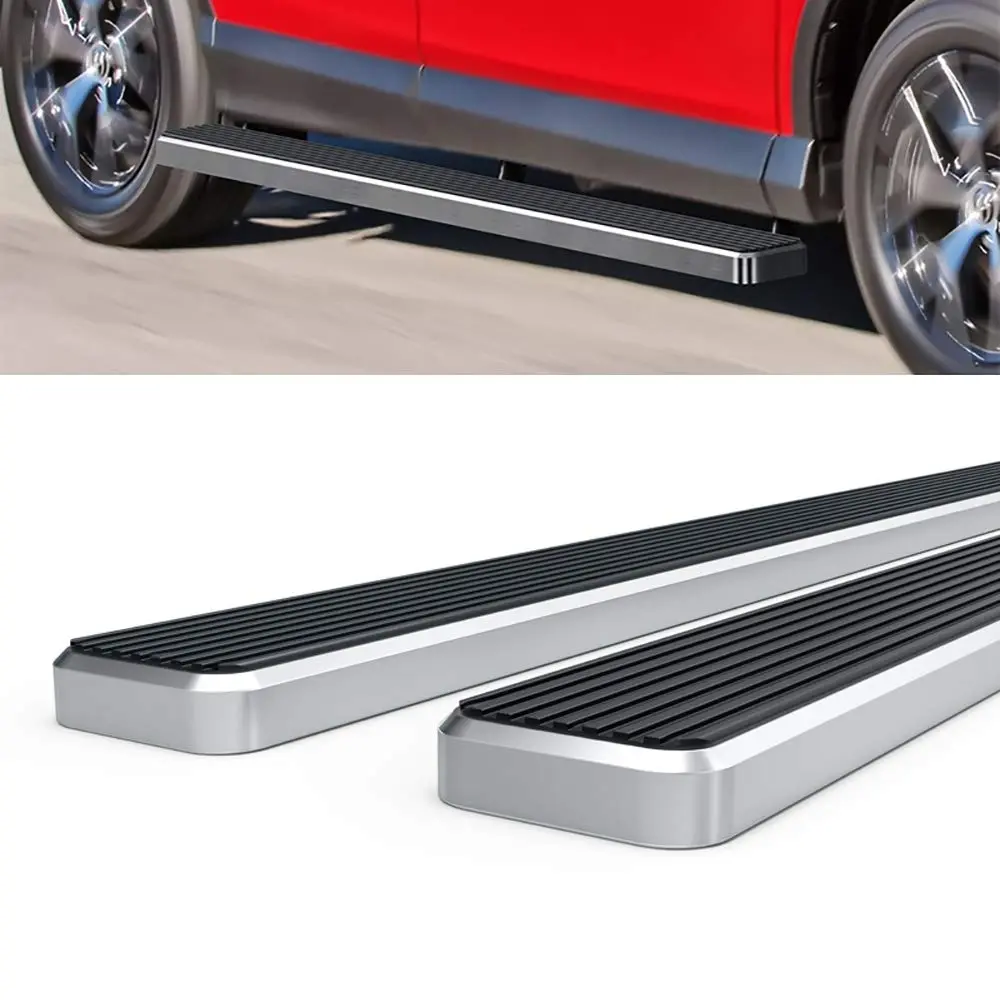 HD Ridez Running Board 5" Silver Compatible with Toyota RAV4 2016-2018 | Supports up to 300 lbs - view 6