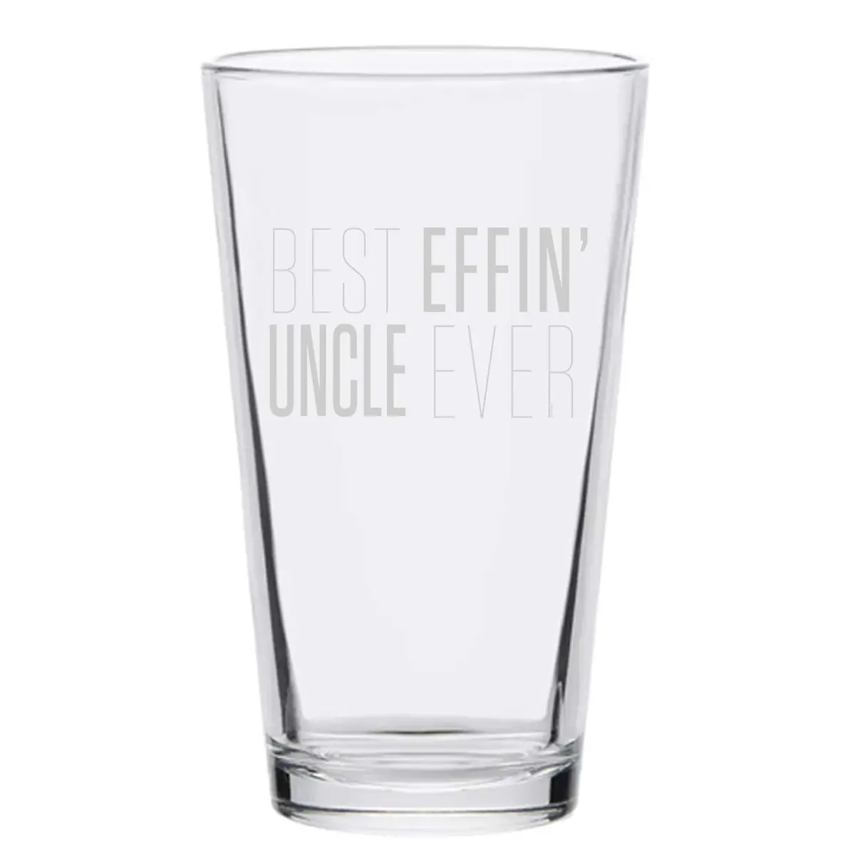Veracco 16oz Pint Glass | Durable Crystal Drinkware for Cold Beverages - view 2