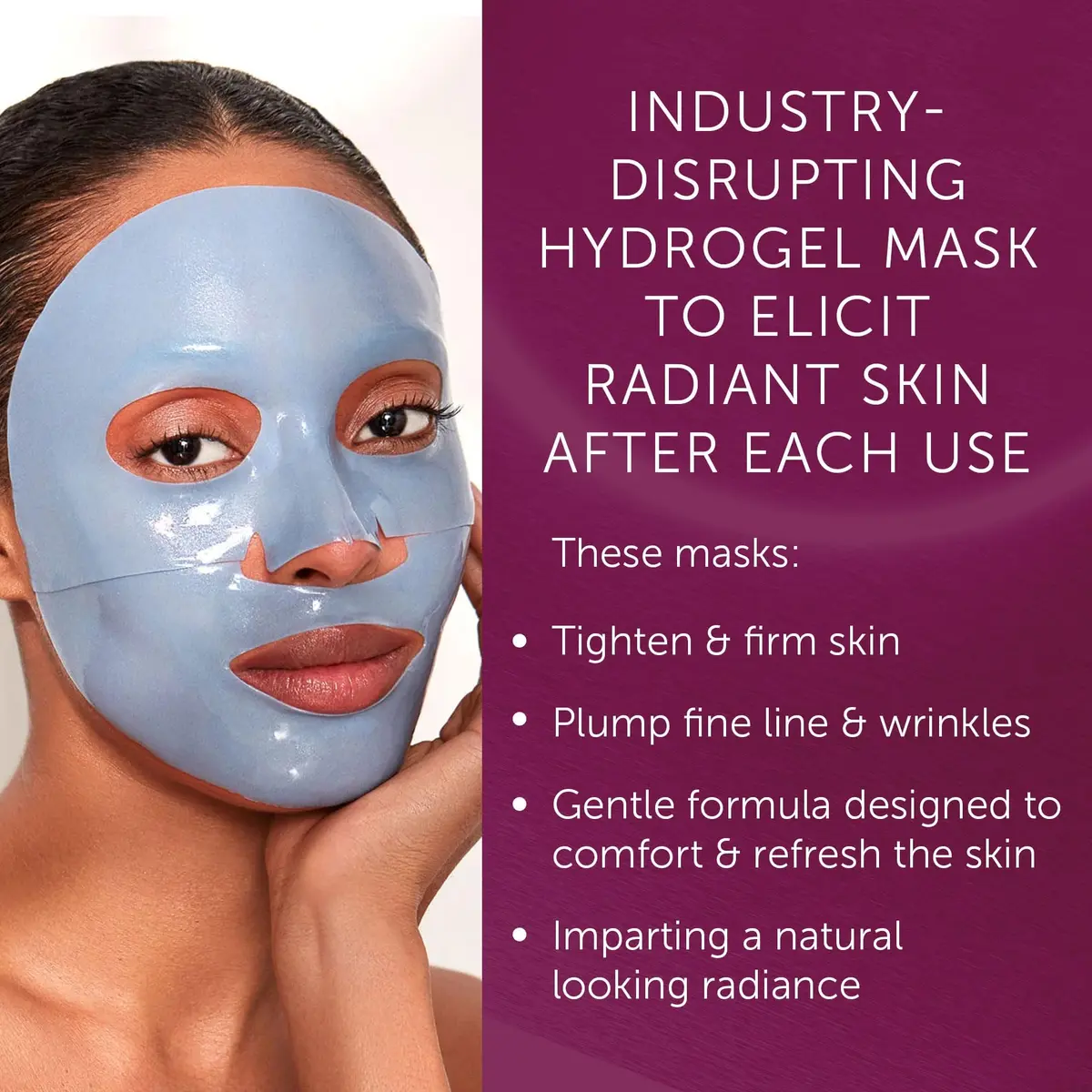 111SKIN Cryo De-Puffing Energy Facial Mask, Fragrance Free, Set of 5 | Hydrates & Reduces Puffiness - view 4