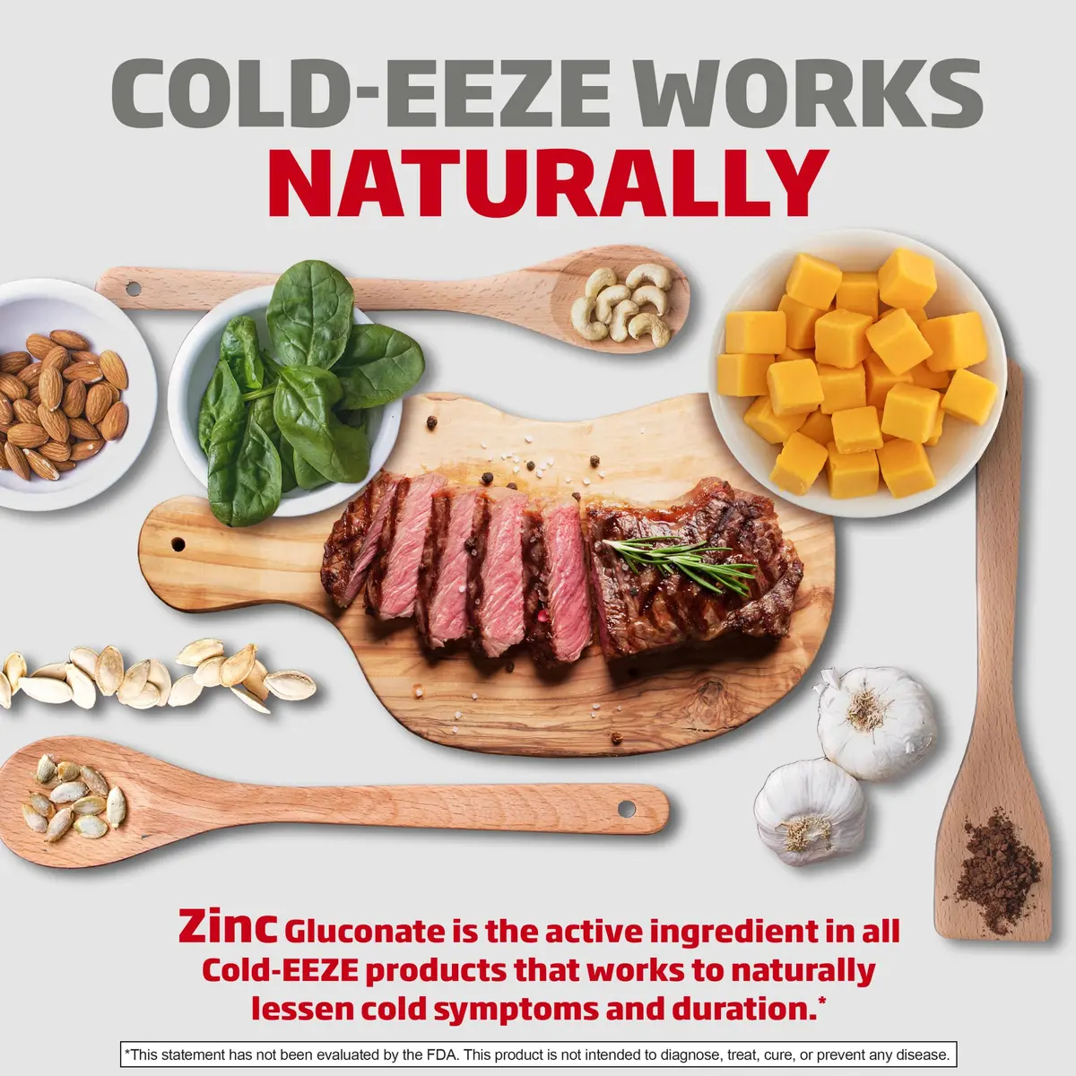 Cold-Eeze Sugar-Free Wild Cherry Zinc Lozenges 25 Ct | Shortens Cold Duration & Severity - view 3