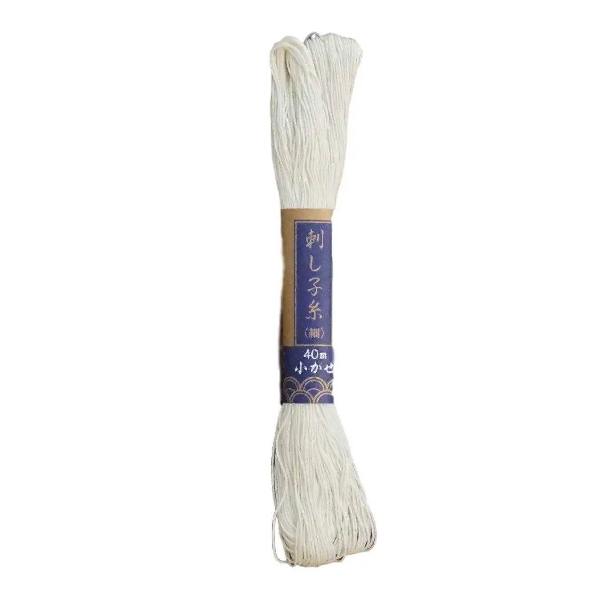 Daruma Yokota Daruma Sashiko Thread 5 Skein Essential Color Set (Thin Sashiko Thread - Hoso) | Cotton, White, Indigo, Red, Black - view 3