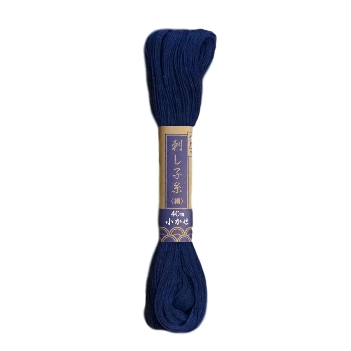 Daruma Yokota Daruma Sashiko Thread 5 Skein Essential Color Set (Thin Sashiko Thread - Hoso) | Cotton, White, Indigo, Red, Black - view 4