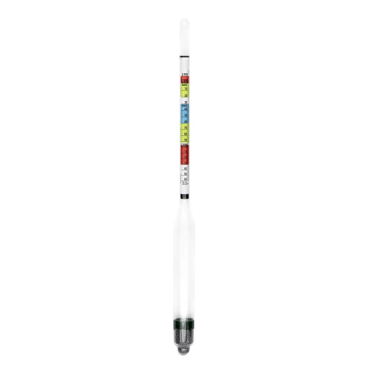 Circrane Triple Scale Hydrometer for Home Brewing | Accurate ABV, Brix & Gravity Test Kit (0.99-1.17 SG, 0-35 Brix, 0-20% ABV) - view 6