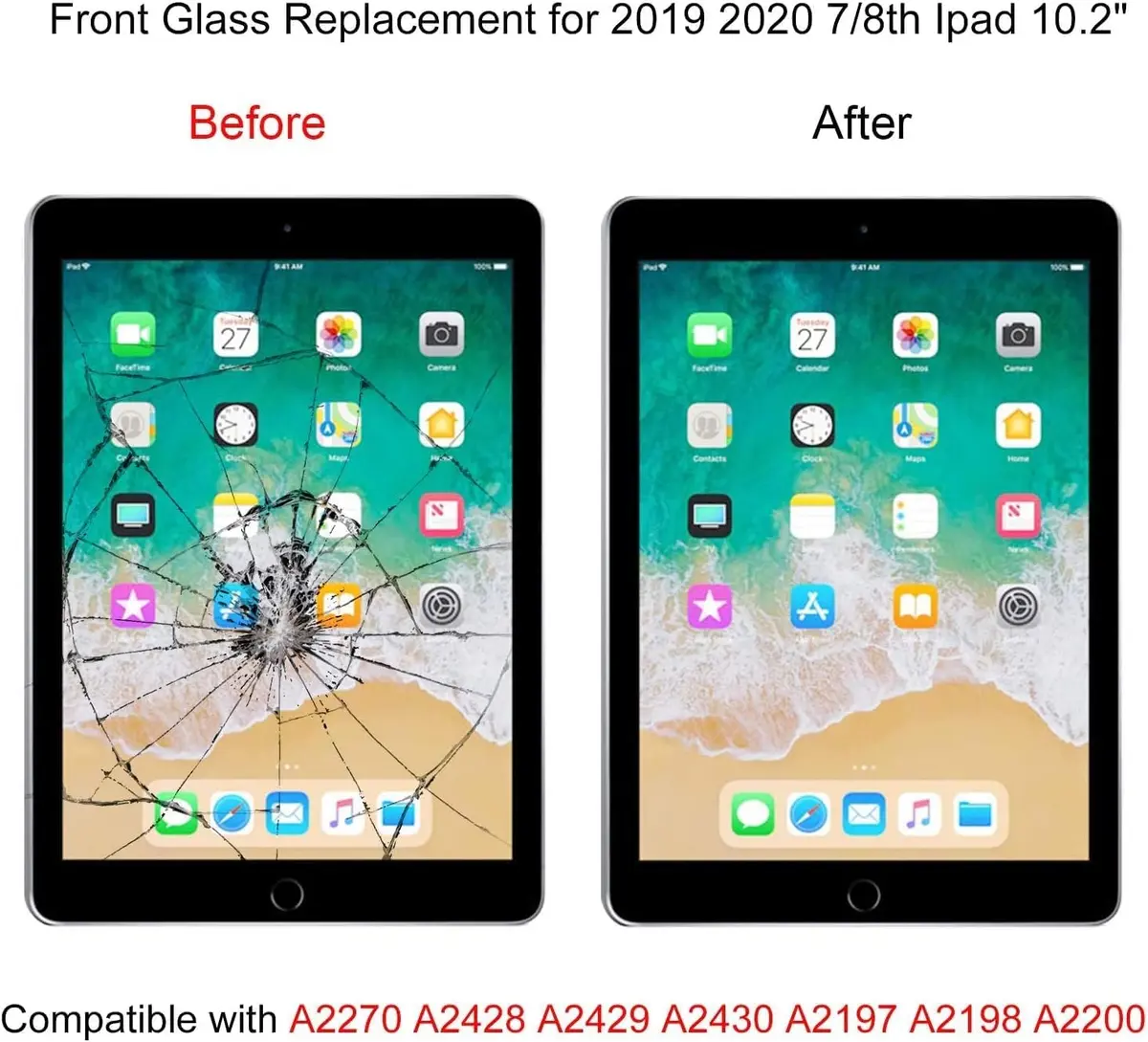 iPad 7th/8th Gen 10.2" Screen Replacement Digitizer Black | Tested & Ready for India - view 7