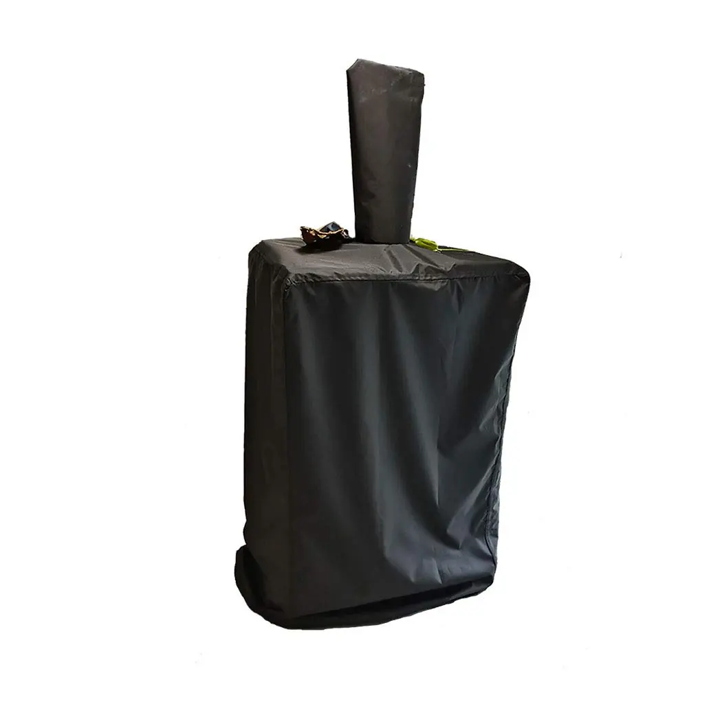 J&C Outdoor Pizza Oven Cover - Black Weather Resistant 160x50x37cm (62.5x19.5x14.5in) | Protects from Rain, Snow, Dust - view 6