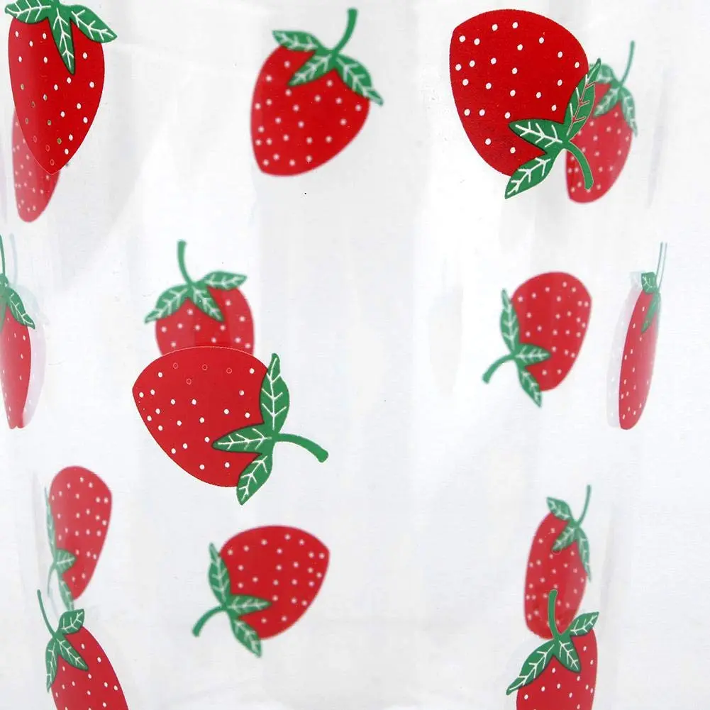 Ichiias Heat-Resisting Strawberry Pattern Glass Cup 300ml | Microwave Safe & Stylish - view 7
