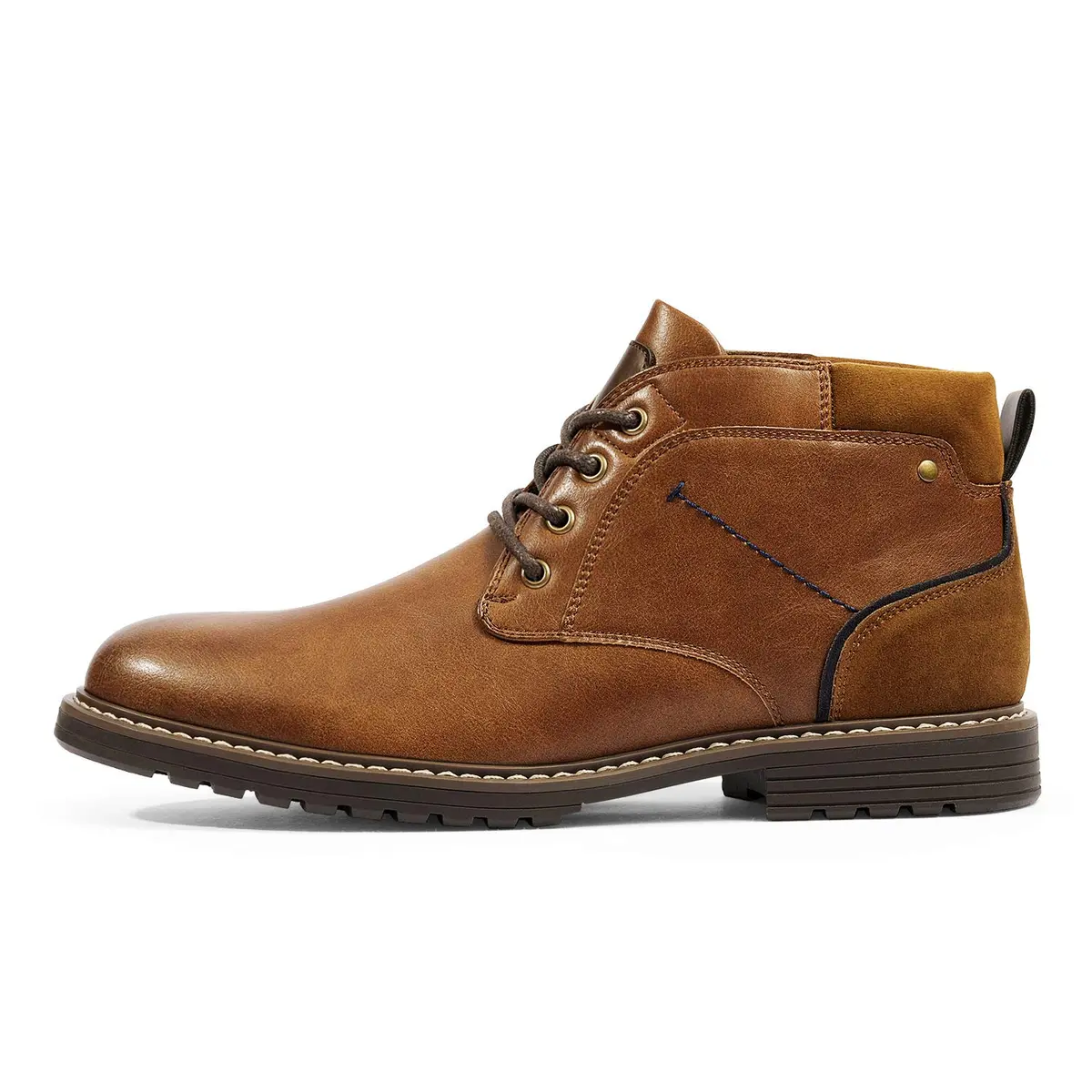 Bruno Marc Men's Chukka Dress Boots Brown 12 | Classic Casual Style with Comfort - view 3