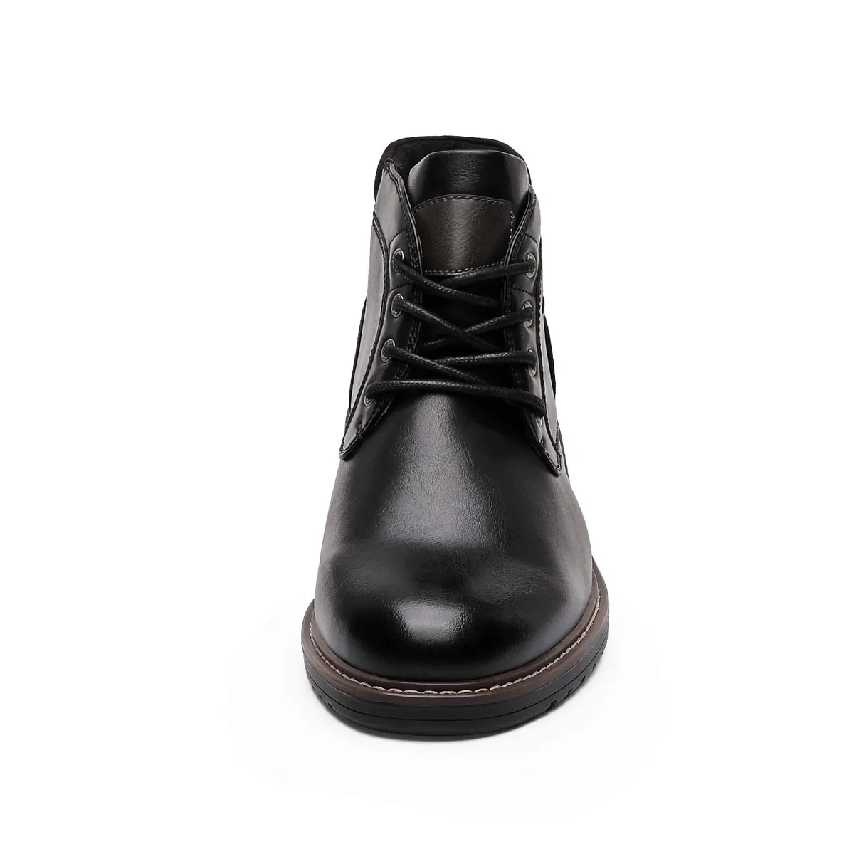 Bruno Marc Men's Chukka Dress Boots Casual Shoes,Black,12 | Classic Low Heel Suede - view 4