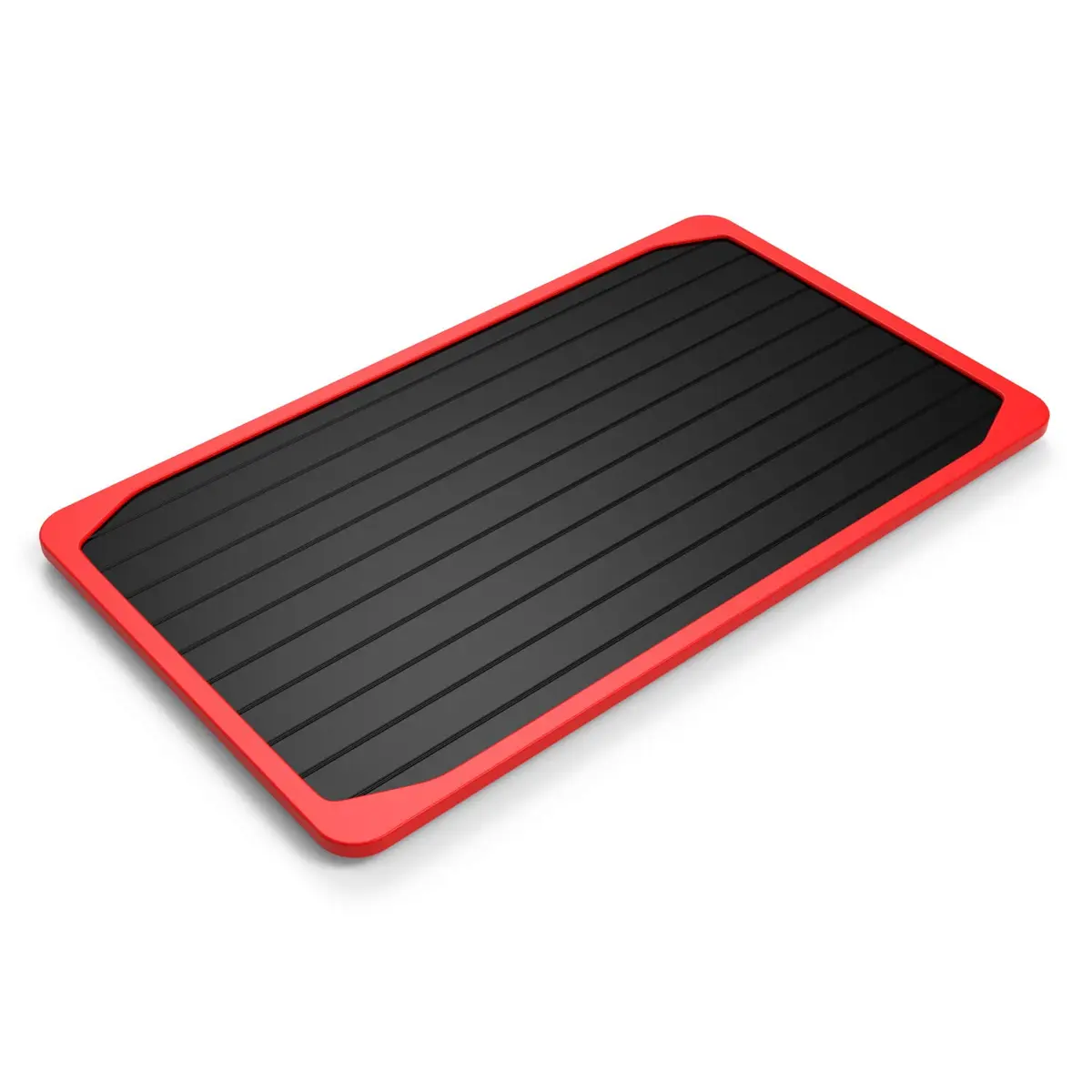 ROYOR Large Defrosting Tray 36cm (14") x 20cm (8") | Faster Thawing Aluminum Tray - view 2