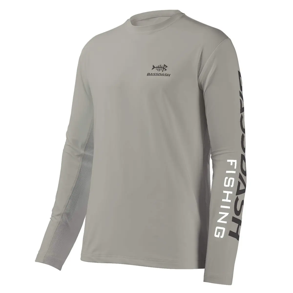 BASSDASH UV Sun Protection Long Sleeve T-Shirt for Men | UPF 50+ Breathable Fishing & Hiking Tee - main product image
