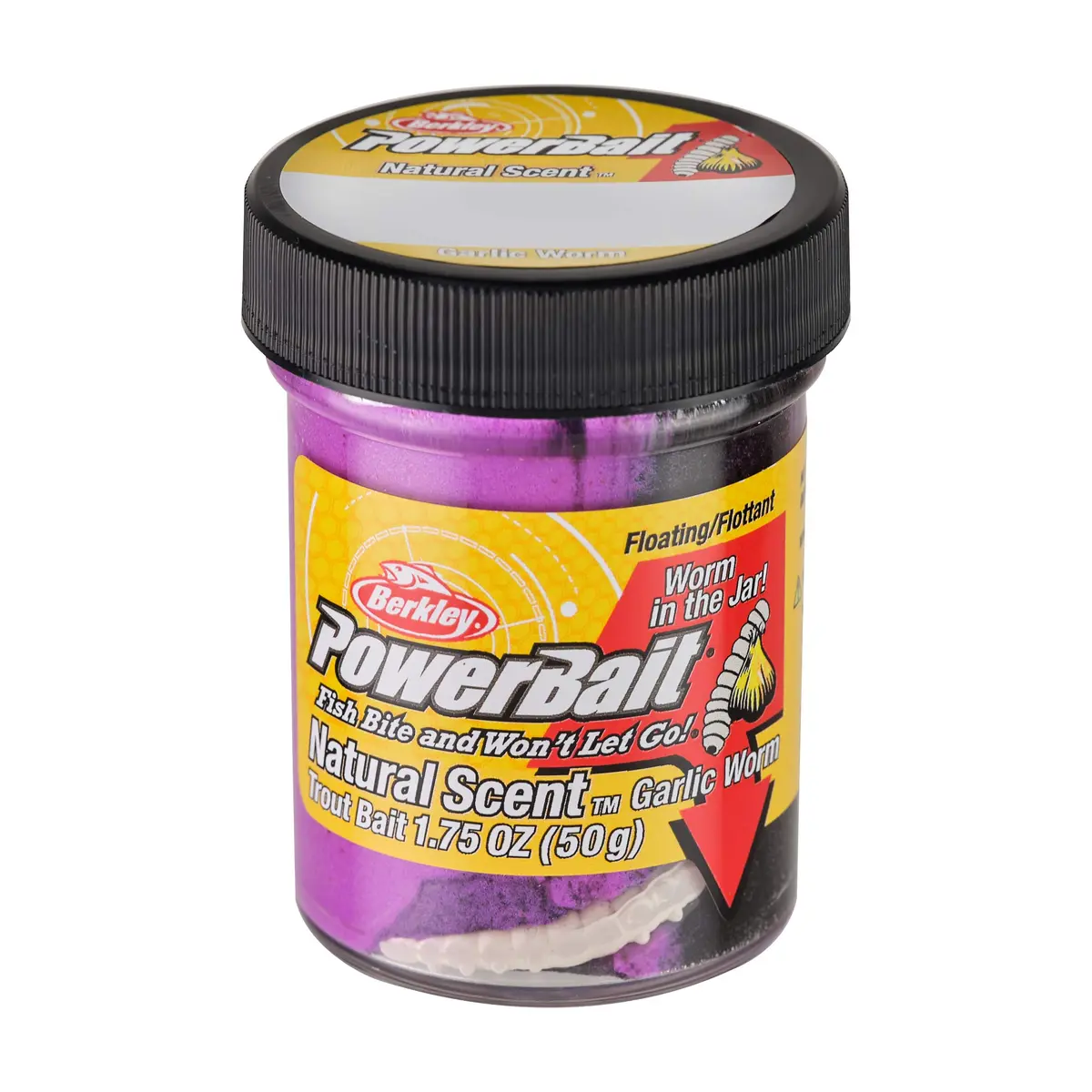 Berkley PowerBait Trout Dough Bait 1.8 oz | Fish Attractant with Irresistible Scent & Flavor - main product image