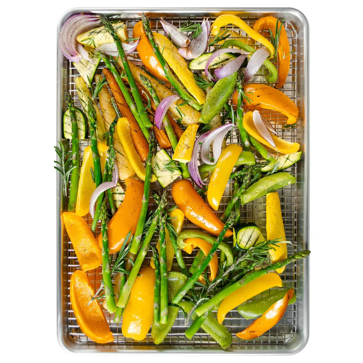 Fat Daddio's CR-HALF Stainless Steel Cooling & Baking Rack 12 x 17 Inch | Durable, Oven Safe & Dishwasher Friendly - view 7