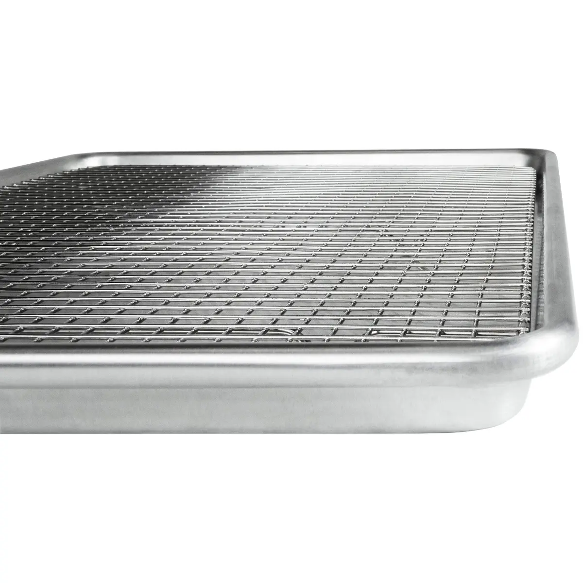 Fat Daddio's CR-HALF Stainless Steel Cooling & Baking Rack 12 x 17 Inch | Durable, Oven Safe & Dishwasher Friendly - view 4