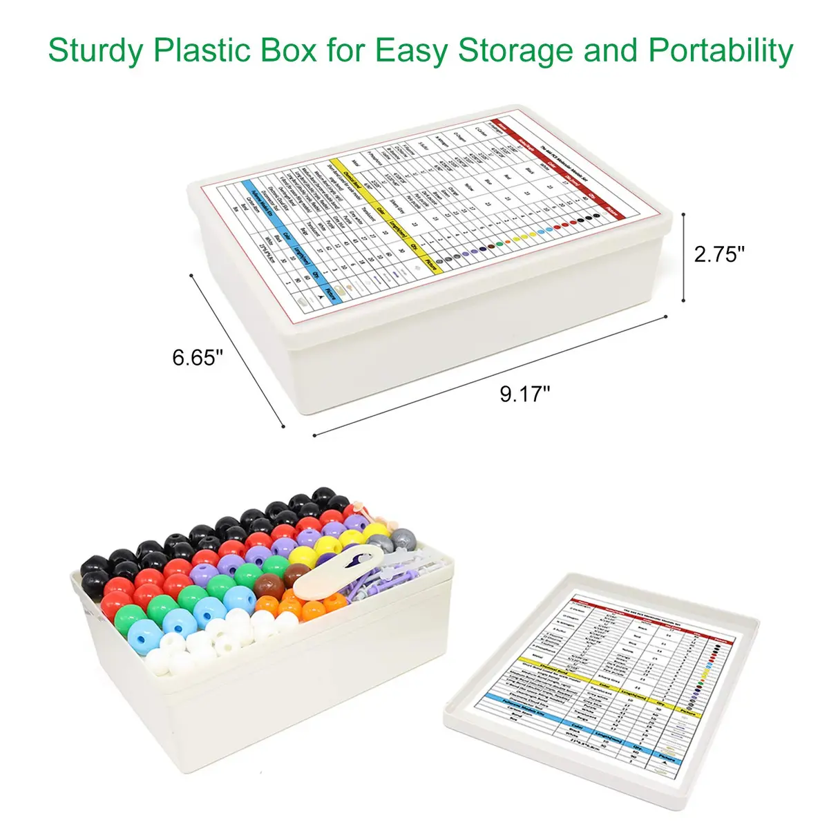 RELIANCER Organic Molecular Model Kit 419PCS | Chemistry Learning STEM Science Kits - view 3