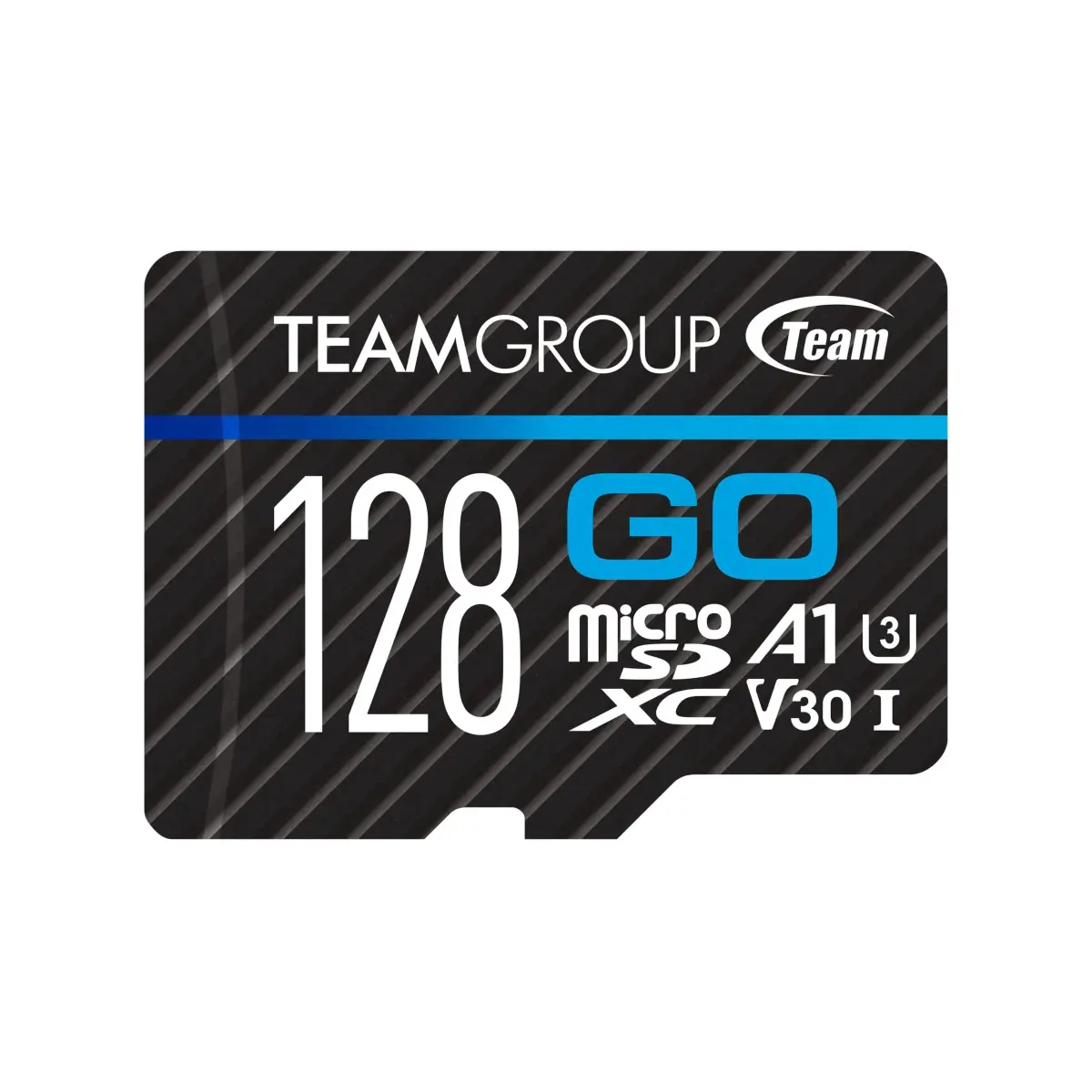 TEAMGROUP GO Card 128GB Micro SDXC UHS-I U3 V30 4K with Adapter | Action Camera Memory Card - main product image