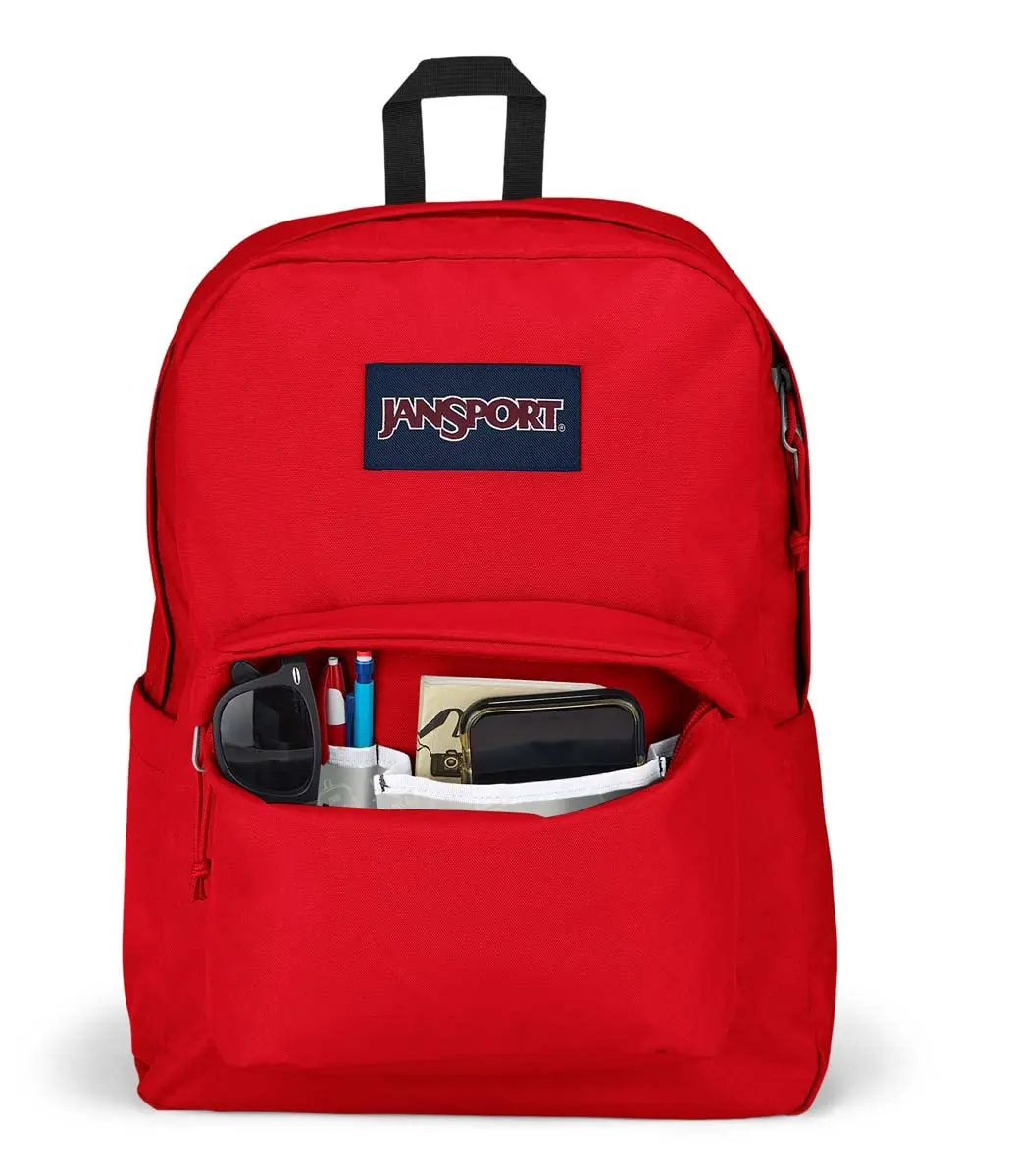 JanSport Superbreak Backpack Red Tape 26L (15.6 x 12.5 x 5.5 in) - view 2