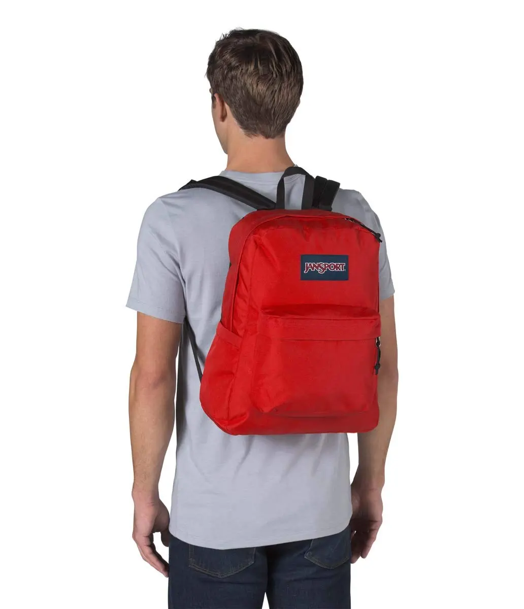 JanSport Superbreak Backpack Red Tape 26L (15.6 x 12.5 x 5.5 in) - view 4