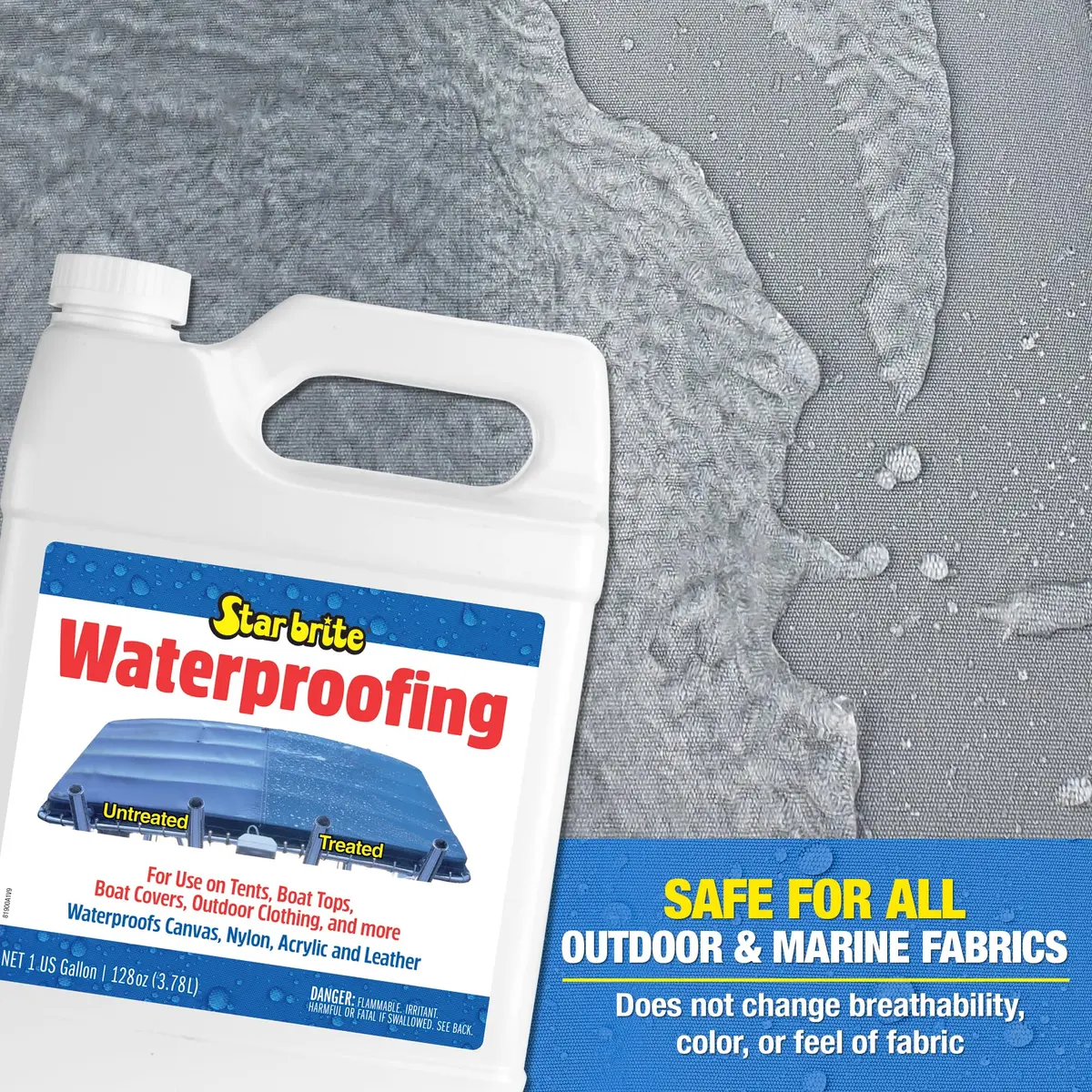 STAR BRITE Waterproofing - PFAS Free Spray & Stain Protection | Marine-Grade Outdoor Fabric Shield - view 2
