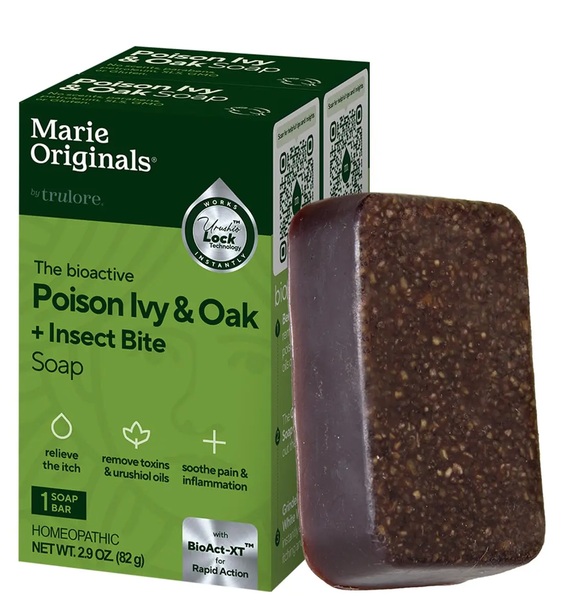 Marie Originals Poison Ivy Soap, Outdoor Skin Cleanser, 2 Pack | Natural Relief for Poison Ivy & Oak, Fast Skin Irritation Support - main product image