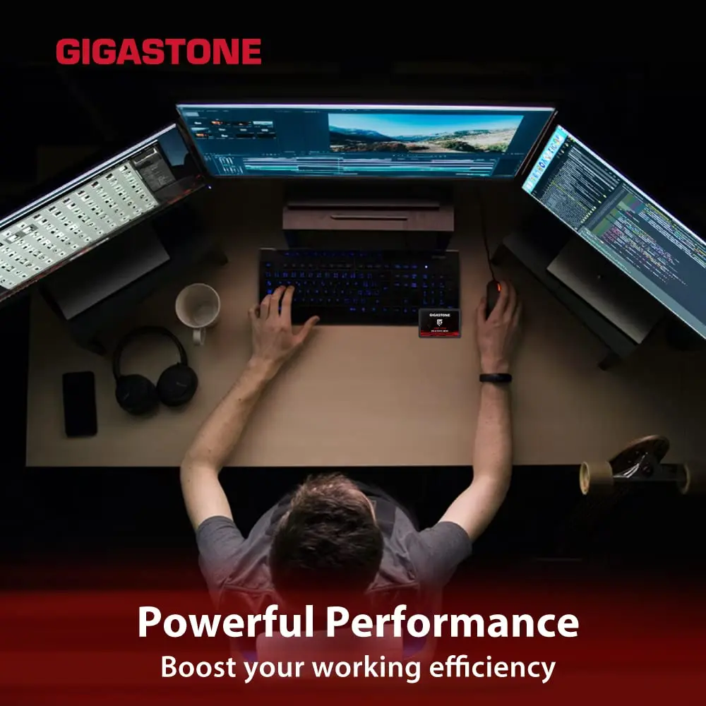 Gigastone 128GB Game Turbo SSD 2-Pack | Up to 500MB/s with SLC Caching for Gaming & PC - view 4