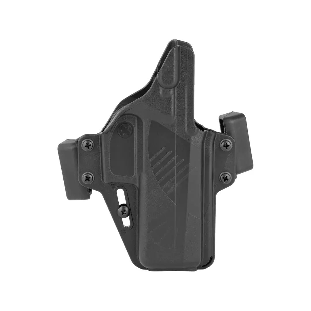 Raven Concealment Systems Perun Gun Holster Compatible with Glock 48 | Black Finish, Ambidextrous, OWB | PXG48-FBM - main product image