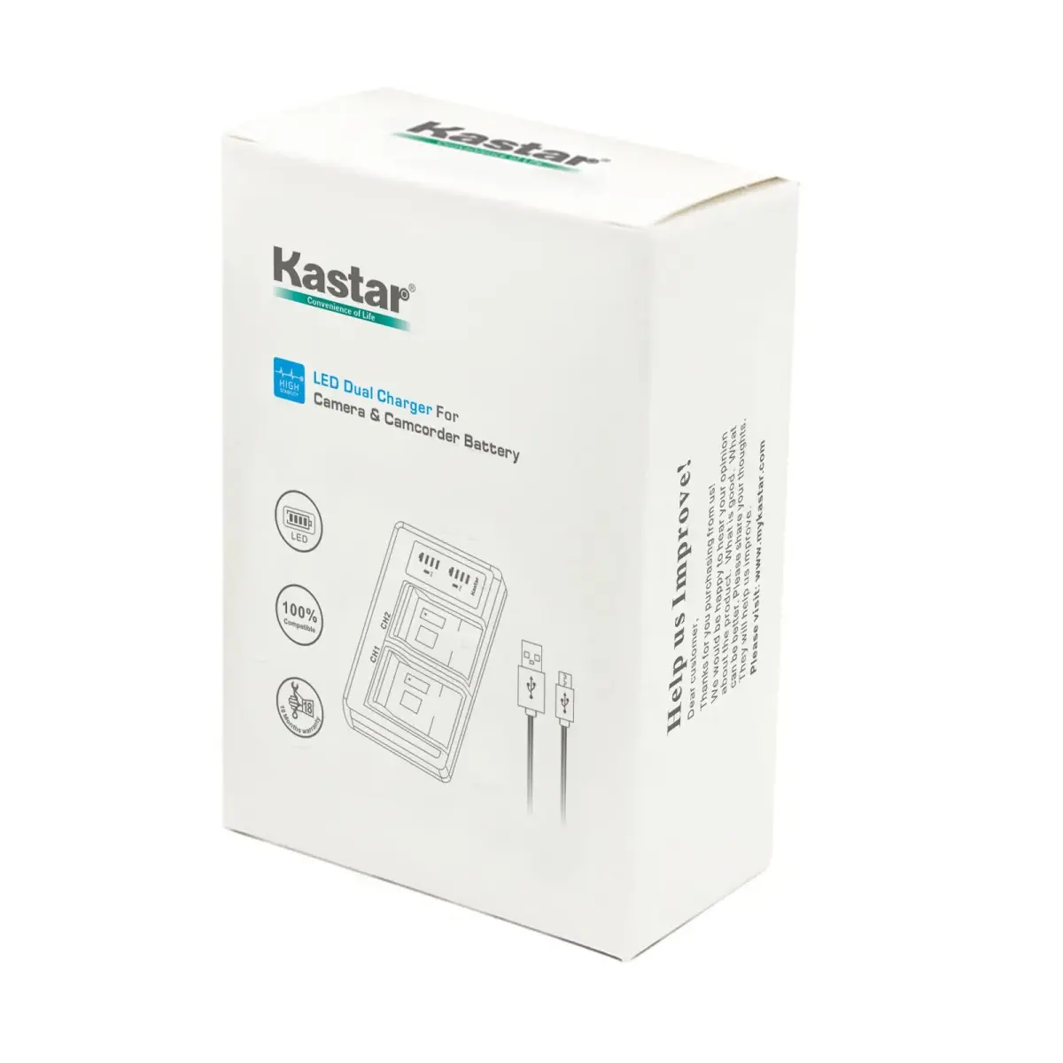 Kastar 4-Pack NP-BX1 Batteries & LTD2 USB Charger | 1240mAh 3.7V Lithium-Ion for Sony Cameras - view 6