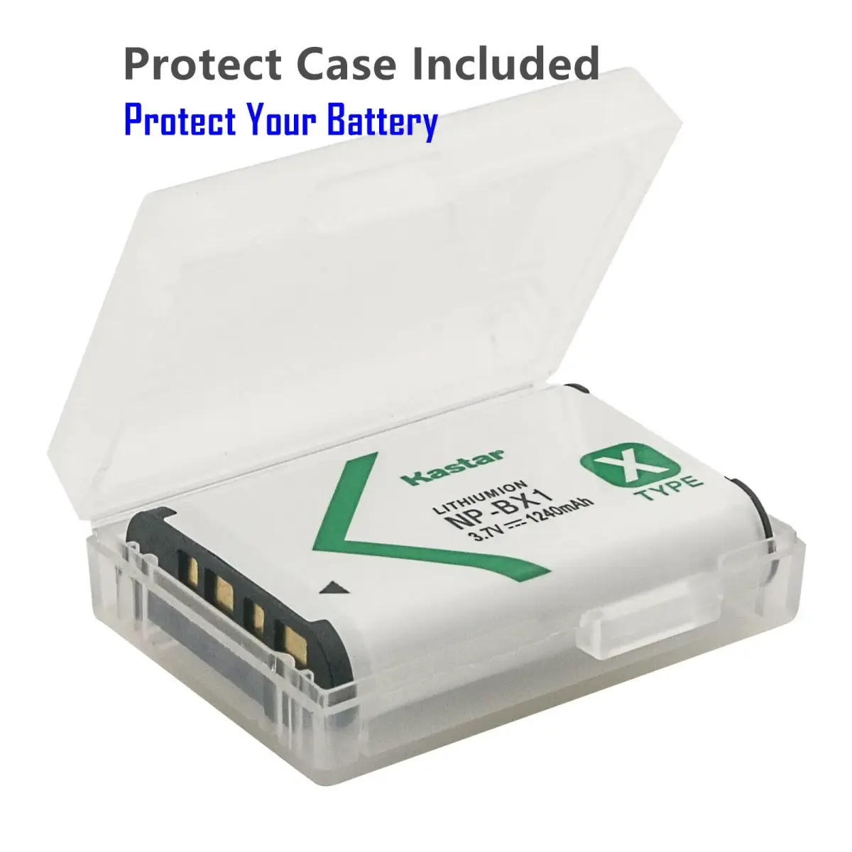 Kastar 3-Pack NP-BX1 Batteries & LTD2 USB Charger for Sony Cameras 1240mAh (3.7V) | Dual Charging, Micro-USB & Type-C Input - view 2