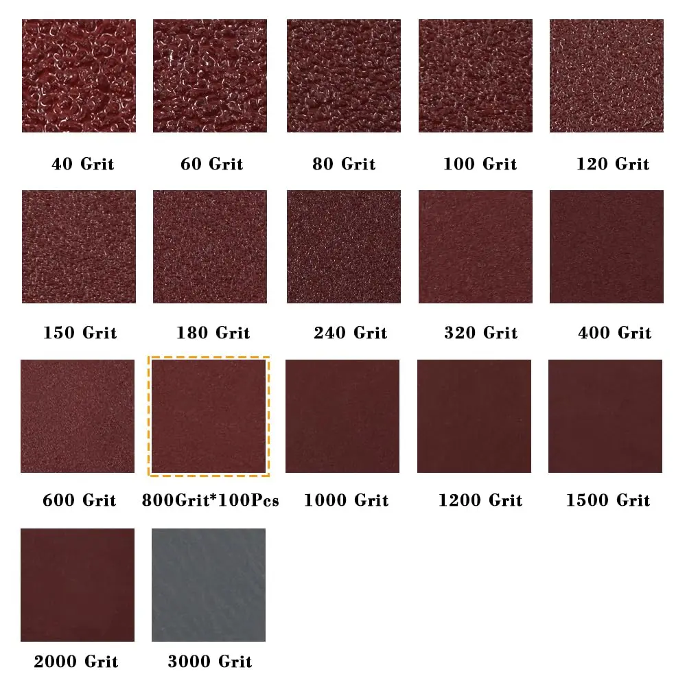 SPEEDWOX 1 Inch 800-Grit Hook & Loop Sanding Discs | Fine Aluminum Oxide for Precision Finishing - view 2