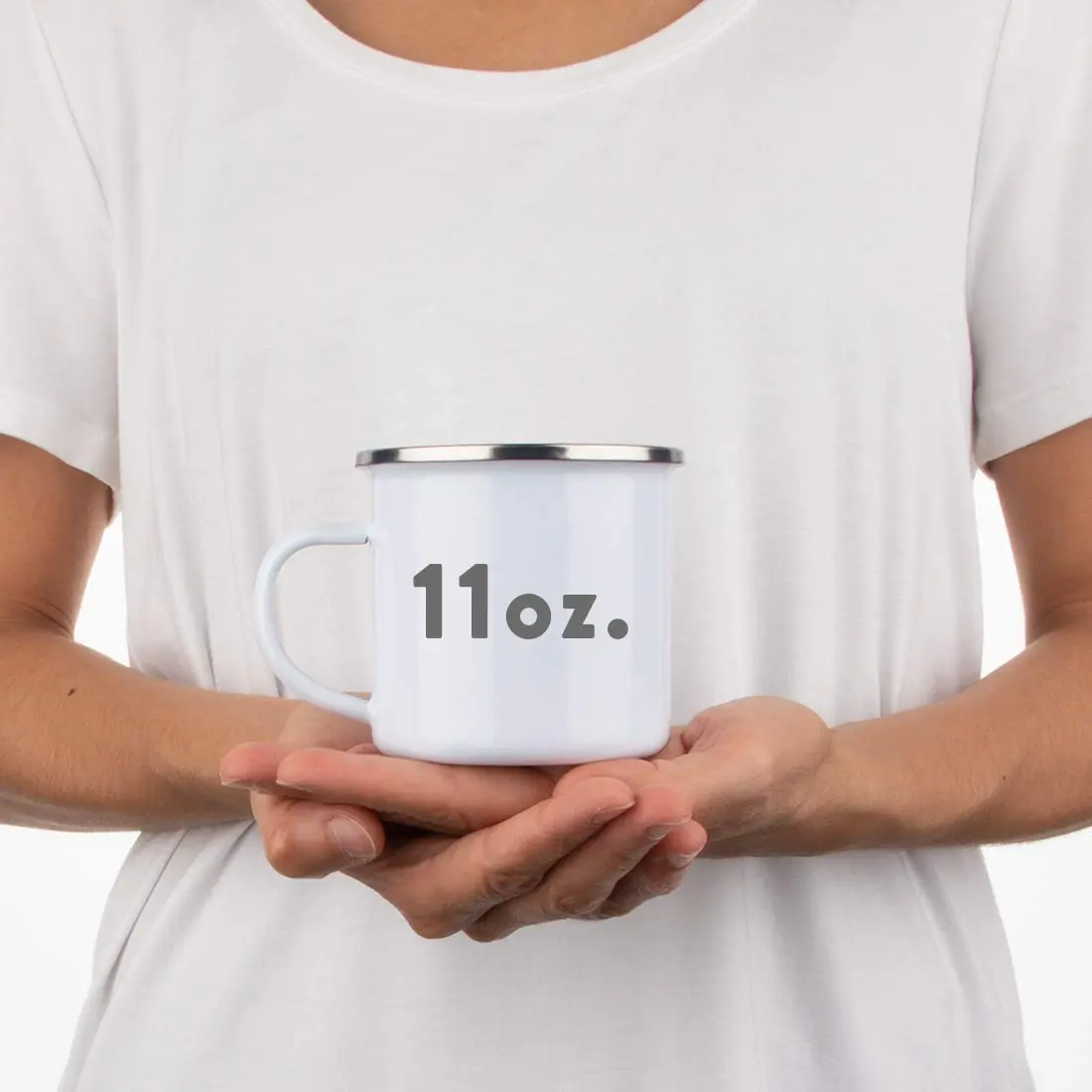 Andaz Press Funny Self Isolation Social Distancing 11oz. Stainless Steel Campfire Coffee Mug Gift, Frontline Workers The Real Superheroes - view 6