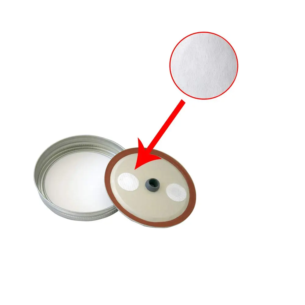 Acuteye Synthetic Filter Paper Stickers 20mm Diameter 0.25 Micron 64pcs | For Mushroom Cultivation & Lab Filtration - view 6