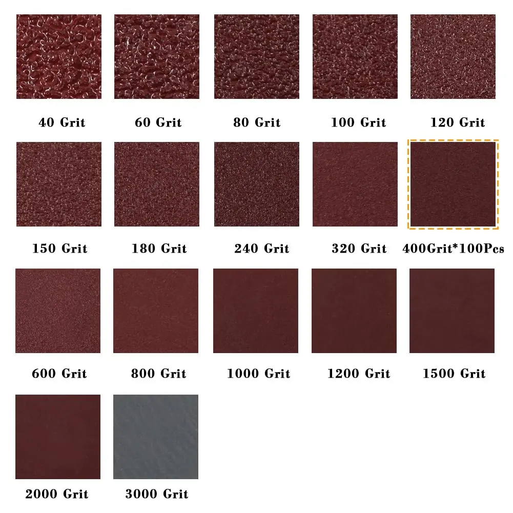 SPEEDWOX 1 Inch 400-Grit Hook & Loop Sanding Discs | Durable Aluminum Oxide for Wood & More - view 2