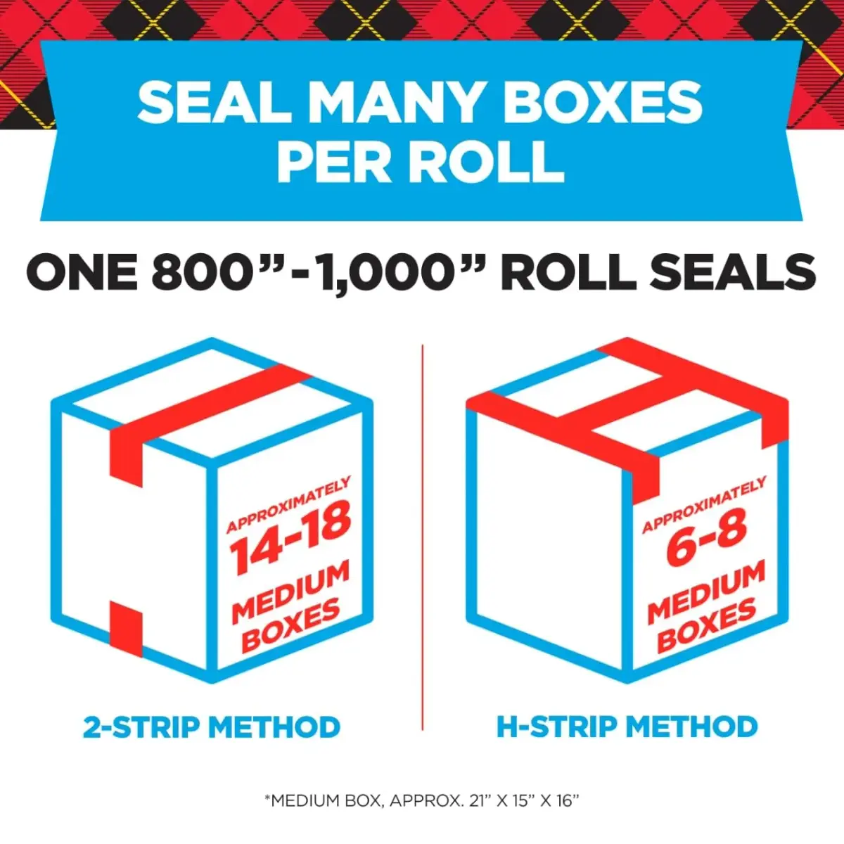 Scotch Magic Tape & Heavy Duty Shipping Tape Bundle with Dispensers, 6 Rolls Total, Clear | Invisible & Strong Packaging Tape - view 7